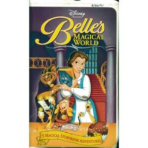 Belle's Magical World (1998) Disney VHS Beauty and the Beast Rare NTSC Clamshell